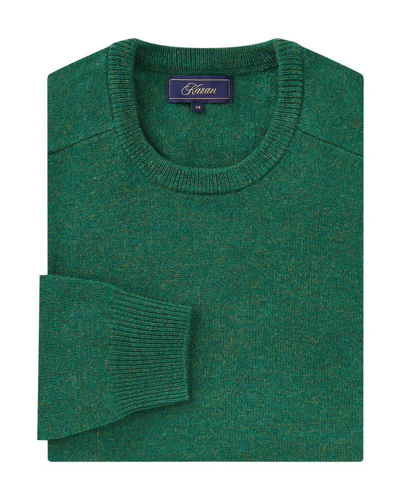 Pure Lambs Wool Jumper Round Neck