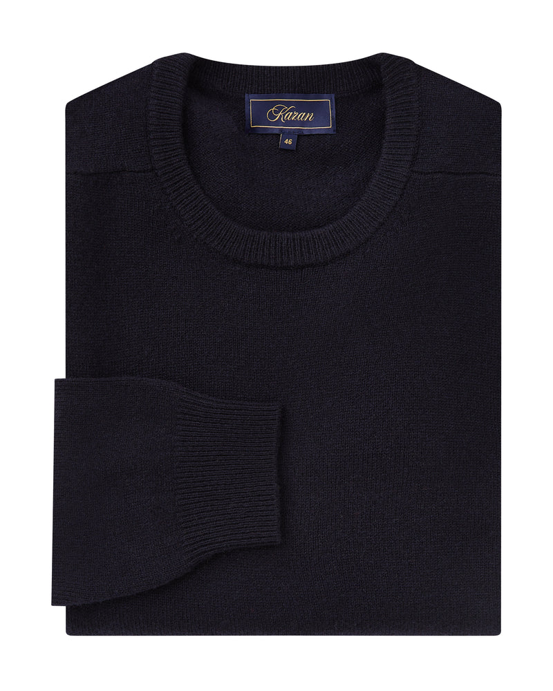 Pure Lambs Wool Jumper Round Neck