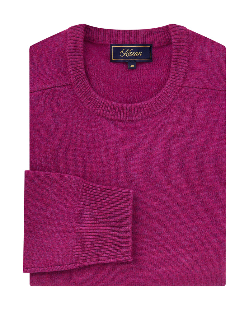 Pure Lambs Wool Jumper Round Neck
