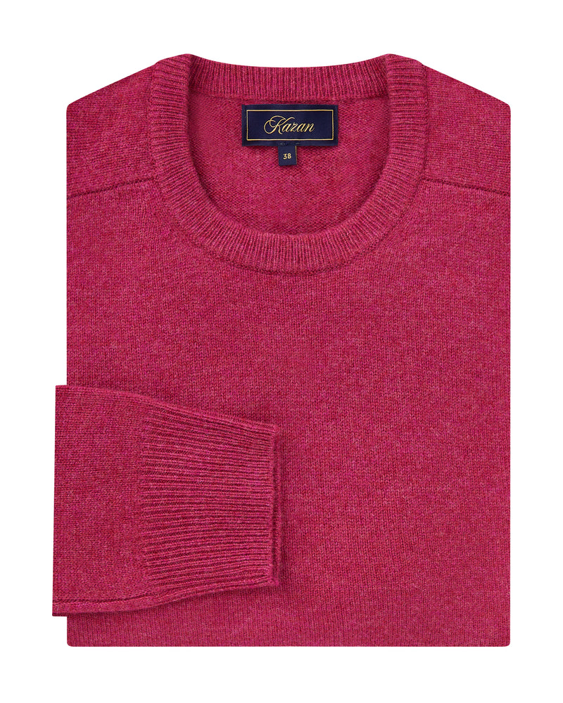 Pure Lambs Wool Jumper Round Neck