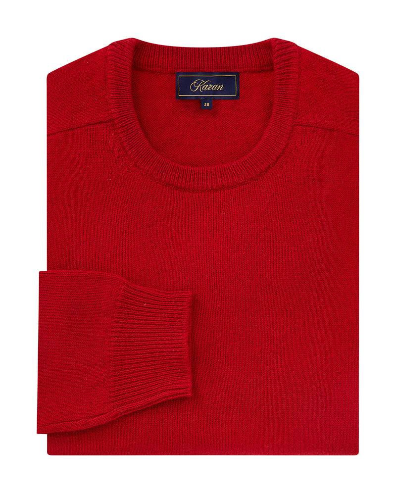 Pure Lambs Wool Jumper Round Neck