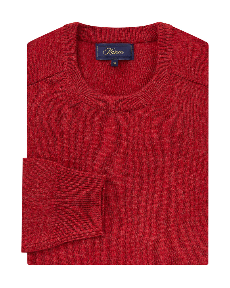 Pure Lambs Wool Jumper Round Neck