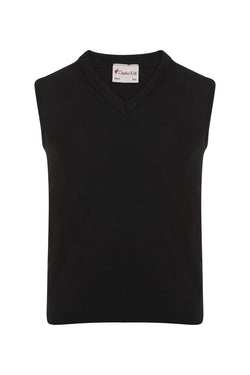 Black V neck Slipover